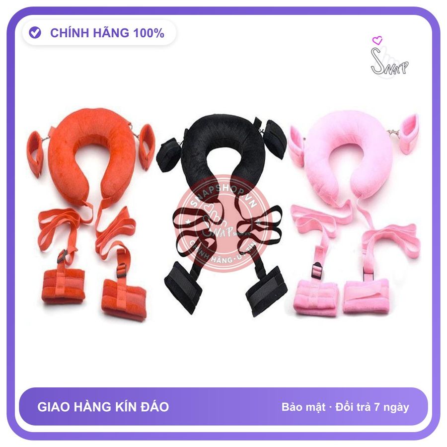Bộ Gối chính hãng - chất liệu an toàn cho da, dễ vệ sinh, êm ái khi dùng - giao hàng che tên kín đáo