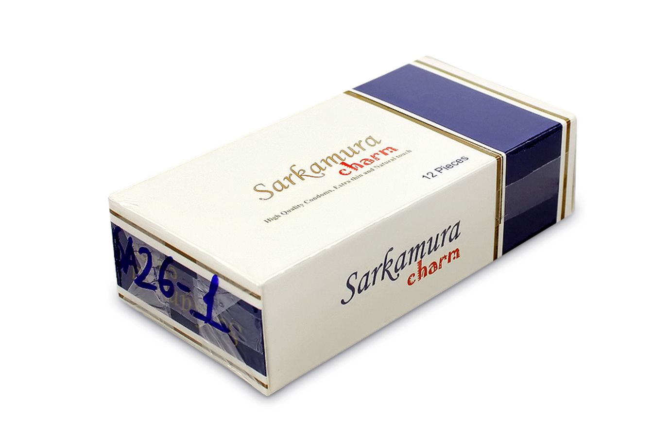 Bao cao su Sarkamura gai nhẹ ôm sát hộp 12 chiếc [Mã CK-SP911613-07]
