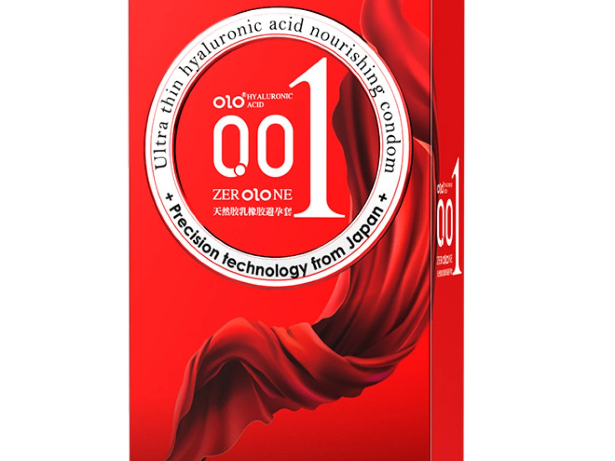 Bao cao su OLO Thin 001 Square Red gai nổi đặc biệt, siêu mỏng [Mã CK-SP915455-01]
