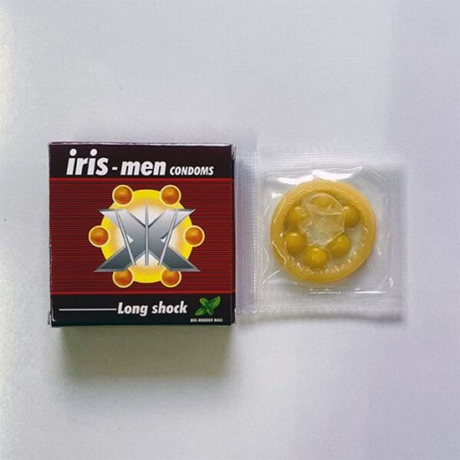 Bao cao su Iris Men 6 bi to kéo dài thời gian [Mã CK-SP918533-03]
