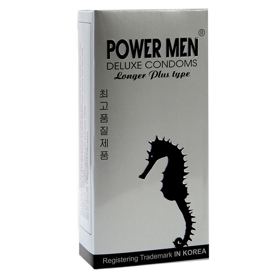 Bao cao su chống xuất tinh sớm tốt nhất Power Men Longer Plus Type -12s [Mã CK-SP921177-05]