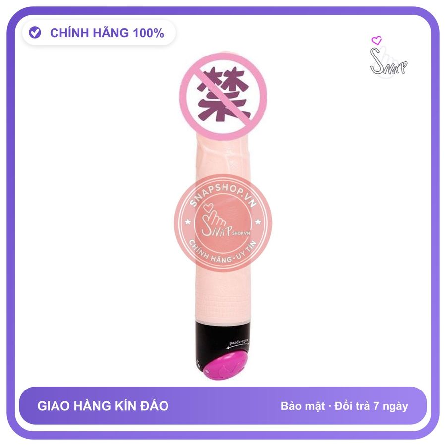 Dương Vật 2 Bin Ngoáy Sex chính hãng - chống nước, chất liệu an toàn cho da, dễ vệ sinh - giao hàng che tên kín đáo