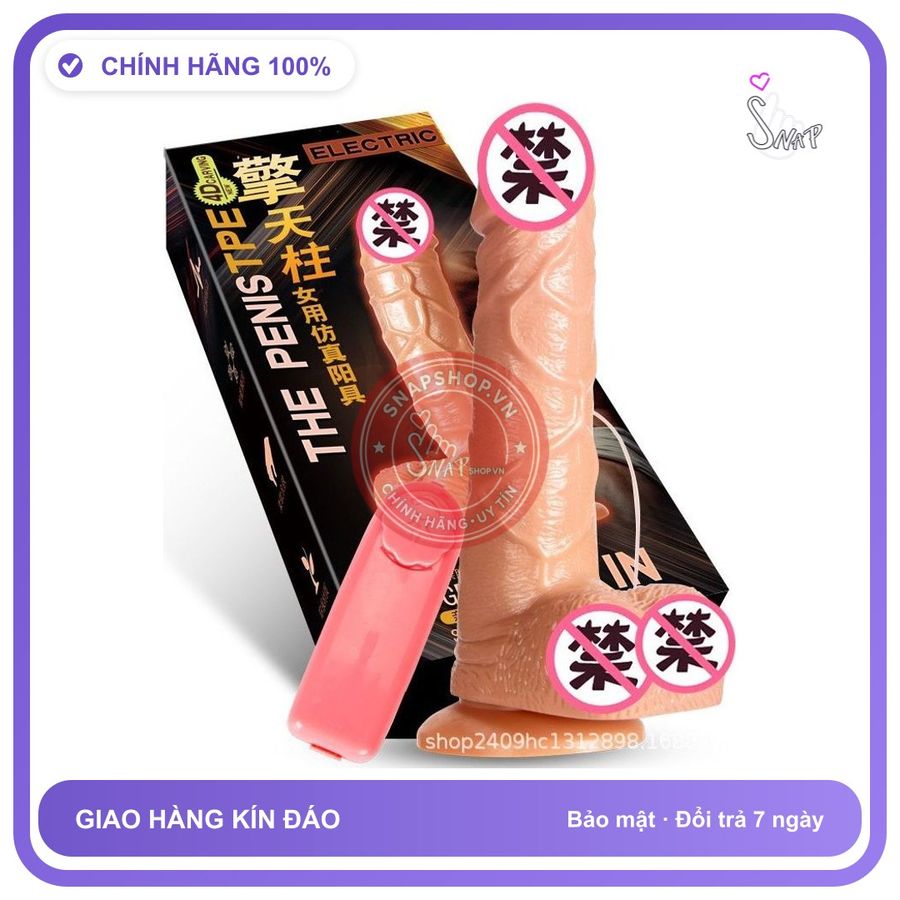 Dương Vật Đóng Muha Ngoáy chính hãng - đế hít tường, silicone mềm mại, chất liệu an toàn cho da - giao hàng che tên kín đáo