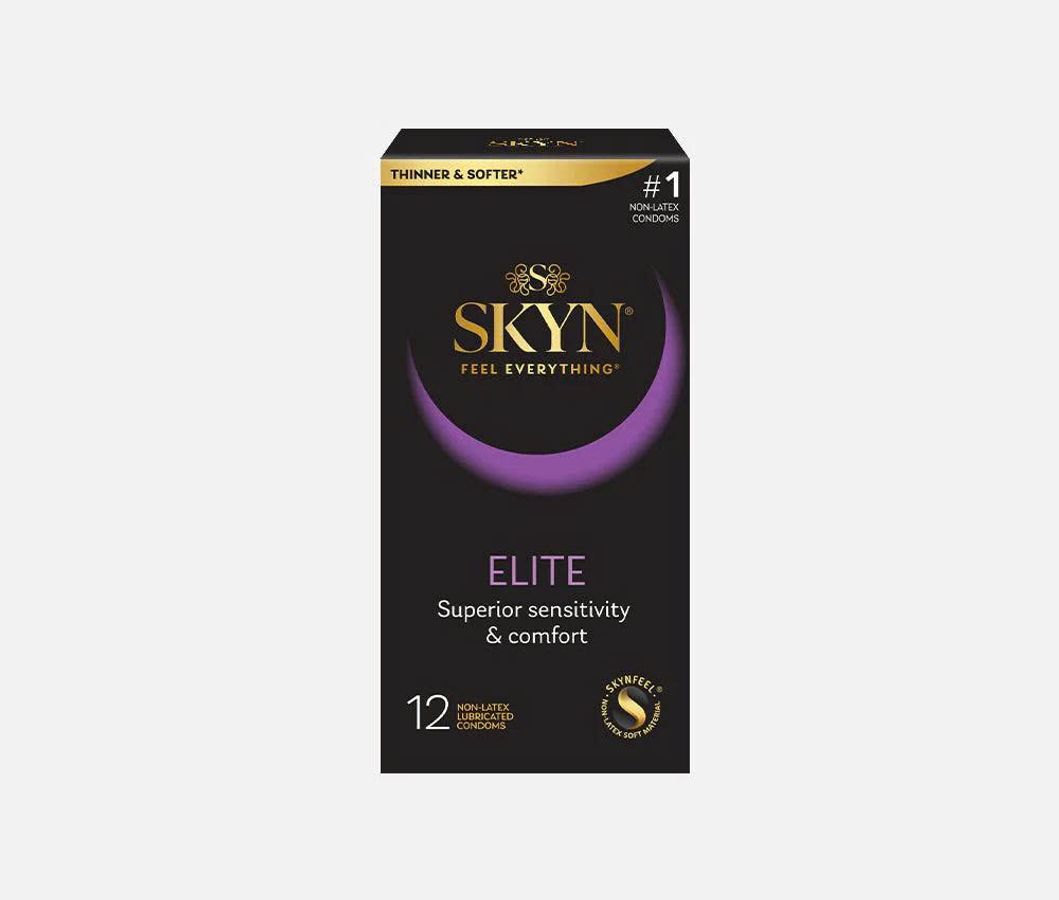 Bao Cao Su Cao Cấp Tạo Cảm Giác Thoải Mái SKYN® Elite Condoms 12 Cái [Mã CK-SP932896-02]