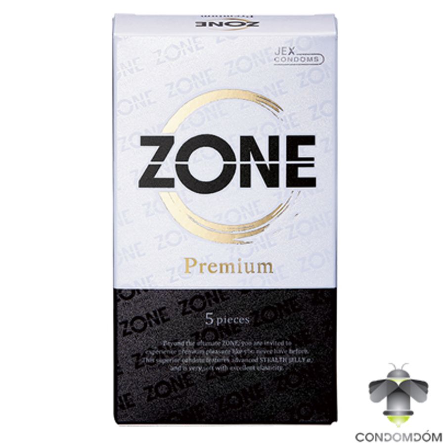 Bao cao su Jex Zone Premium siêu mỏng 0.01mm nhất Thế Giới hộp 5 chiếc [Mã CK-SP936565-01]