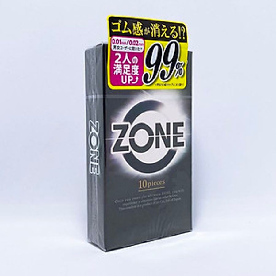 Bao cao su Jex Zone siêu mỏng nhiều gel nhất TG hộp 10 chiếc [Mã CK-SP936565-02]