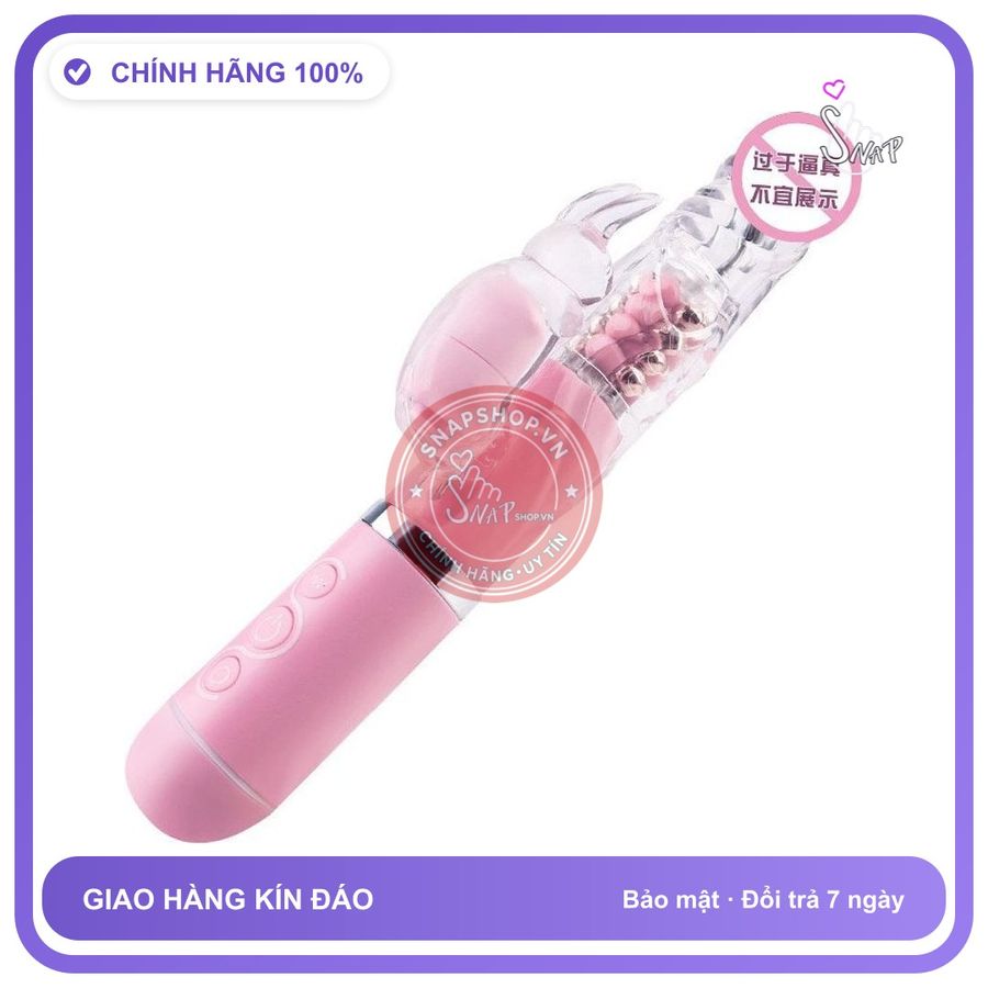 Dương Vật Nhật Rung Ngoáy chính hãng - 8 chế độ rung, sạc USB, chống nước - giao hàng che tên kín đáo