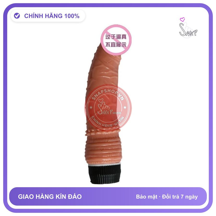 Dương Vật 2 Bin Cong chính hãng - sạc USB, silicone mềm mại, chất liệu an toàn cho da - giao hàng che tên kín đáo