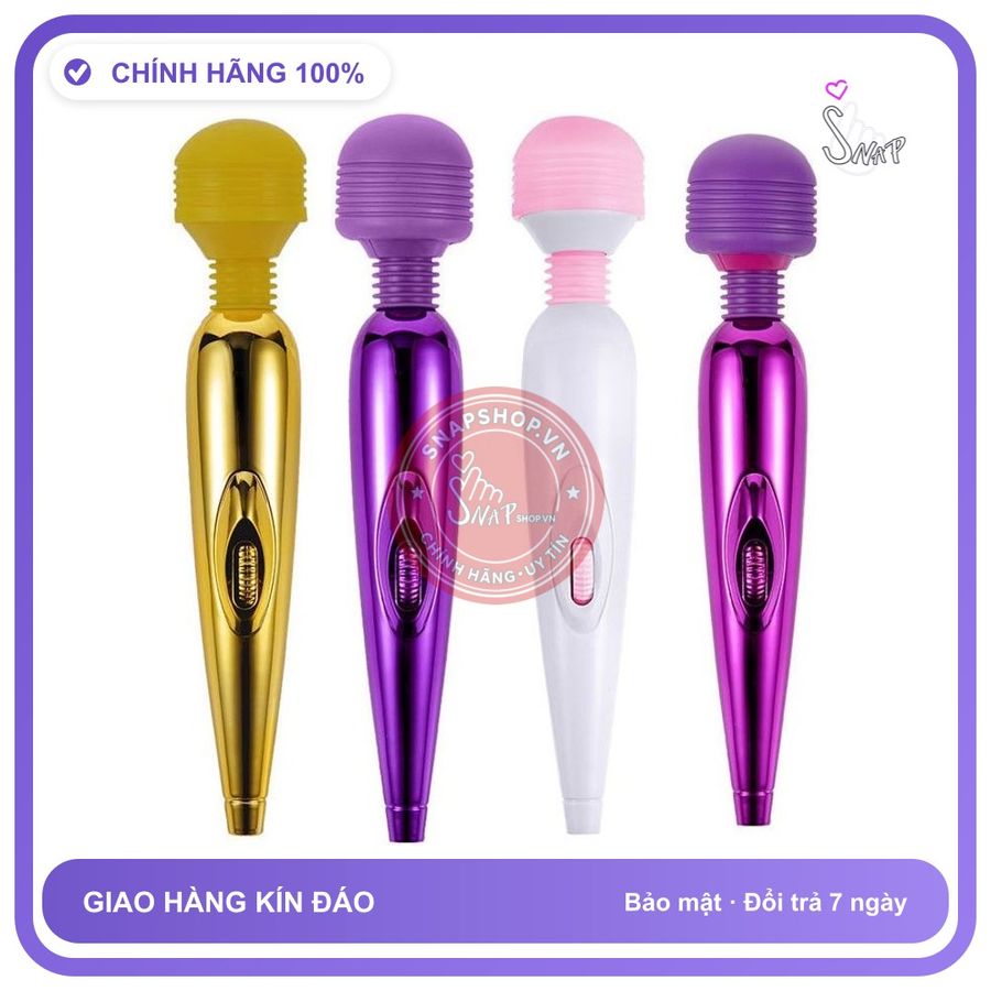 Chày Rung Massage Mini Yuechao chính hãng - silicone mềm mại, chất liệu an toàn cho da, dễ vệ sinh - giao hàng che tên kín đáo