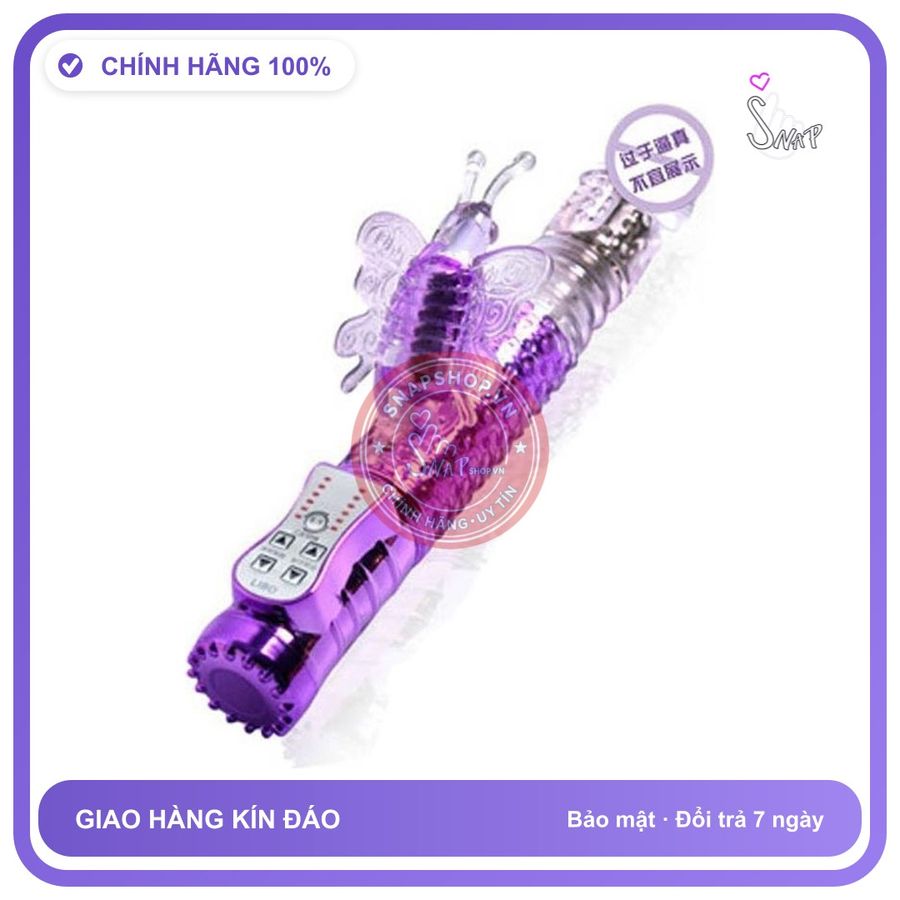 Dương Vật 4 Bin rung nhấp chuyển động đẩy tới và lui chính hãng - rung nhấp chuyển động đẩy tới và lui tự động, chất liệu an toàn cho da, dễ vệ sinh - giao hàng che tên kín đáo