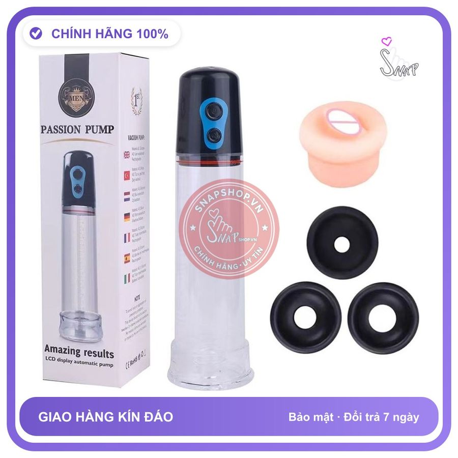 Máy Tập Dương Vật Man chính hãng - silicone y tế, chất liệu an toàn cho da, dễ vệ sinh - giao hàng che tên kín đáo