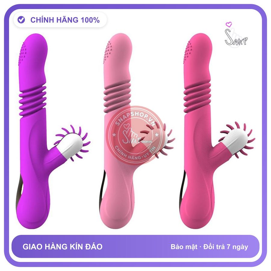 Dương Vật Cánh Quạt Turbo-Q Thụt chính hãng - chất liệu an toàn cho da, dễ vệ sinh, êm ái khi dùng - giao hàng che tên kín đáo