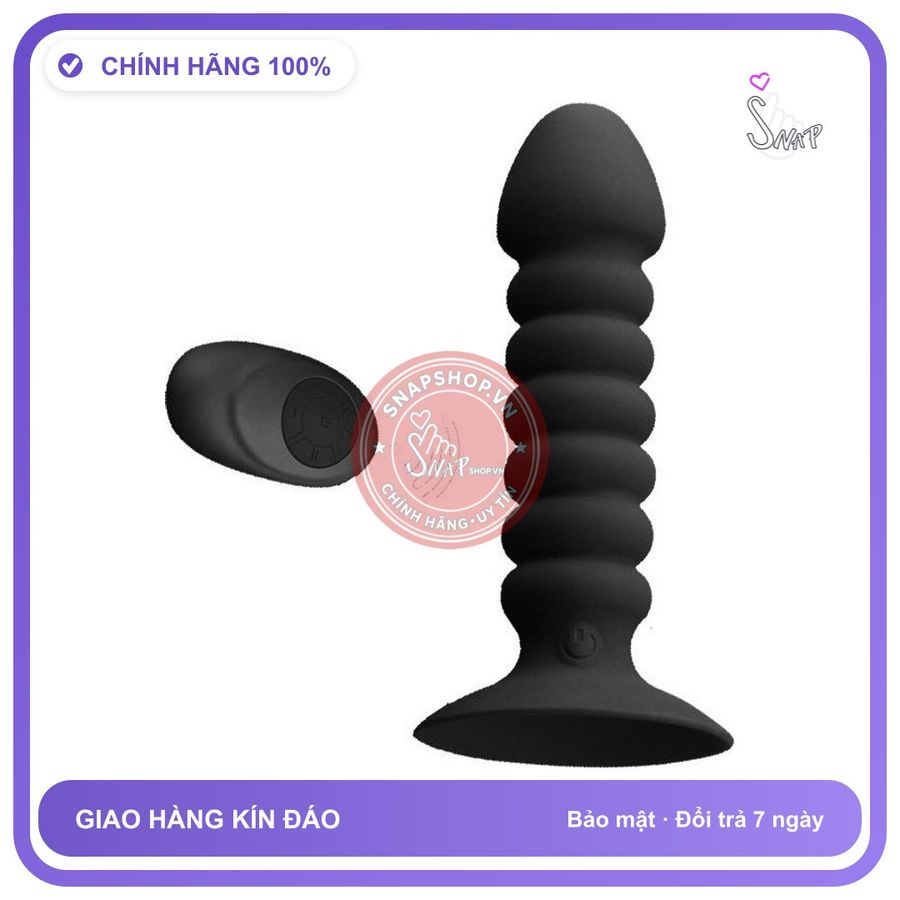 Trứng Rung Đen Yunman Điều Khiển Từ Xa chính hãng - 10 chế độ rung, sạc USB, silicone mềm mại - giao hàng che tên kín đáo