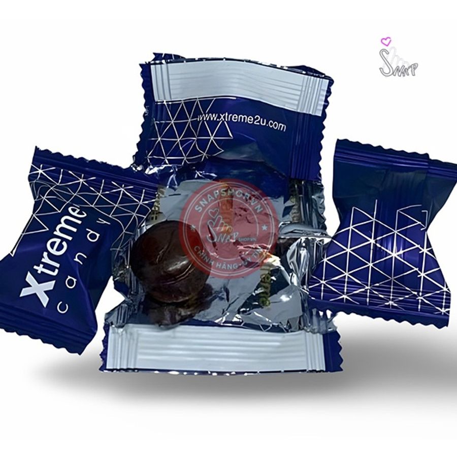 Kẹo sâm Xtreme chính hãng, ông ngậm bà khen Hộp 30 viên - thành phần thiên nhiên, hàng chuẩn nguồn gốc rõ ràng, dùng đều đặn mỗi ngày bản tiêu chuẩn