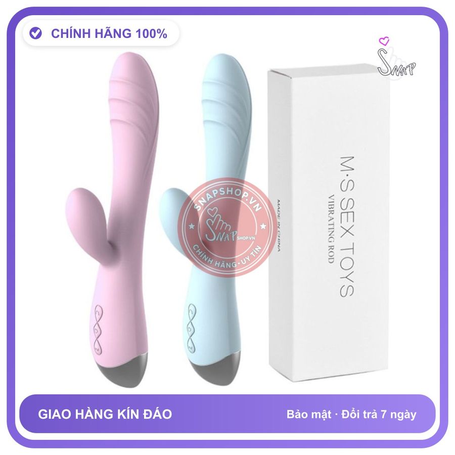 Dương Vật Nhánh Fox Silver Nhiều Chế Độ chính hãng - 10 chế độ rung, silicone mềm mại, chất liệu an toàn cho da - giao hàng che tên kín đáo
