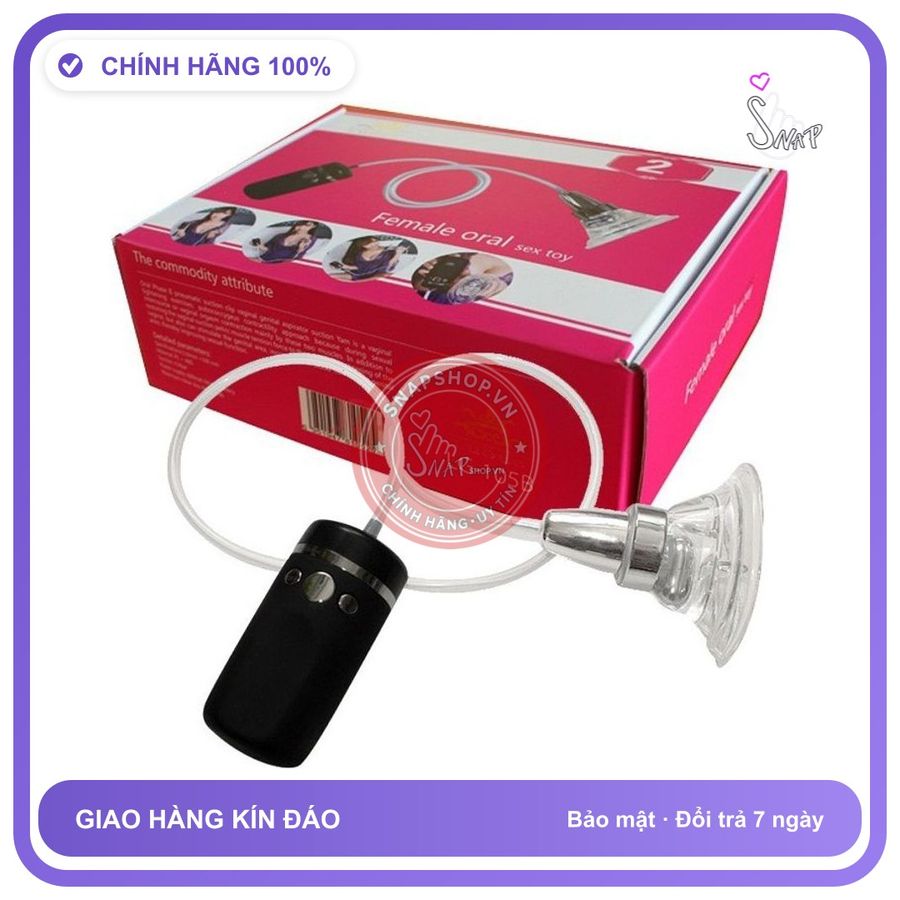 Bộ Female Oral chính hãng - silicone mềm mại, chất liệu an toàn cho da, dễ vệ sinh - giao hàng che tên kín đáo