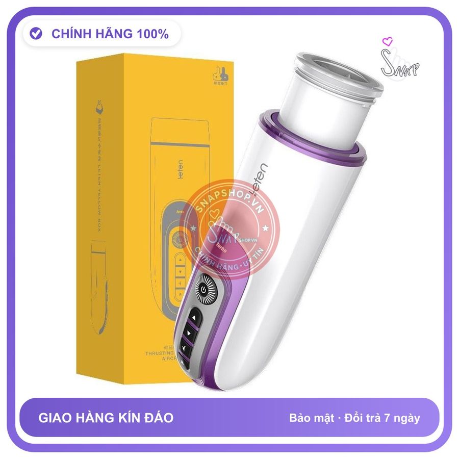 Âm Đạo Leten 004 Cao Cấp chính hãng - 10 chế độ rung, sạc USB, silicone cao cấp - giao hàng che tên kín đáo