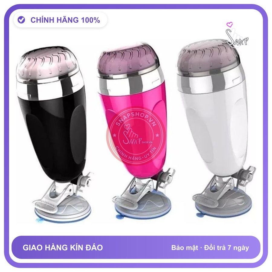 Âm Đạo Đóng X5 chính hãng - đế hít tường, silicone cao cấp, chất liệu an toàn cho da - giao hàng che tên kín đáo