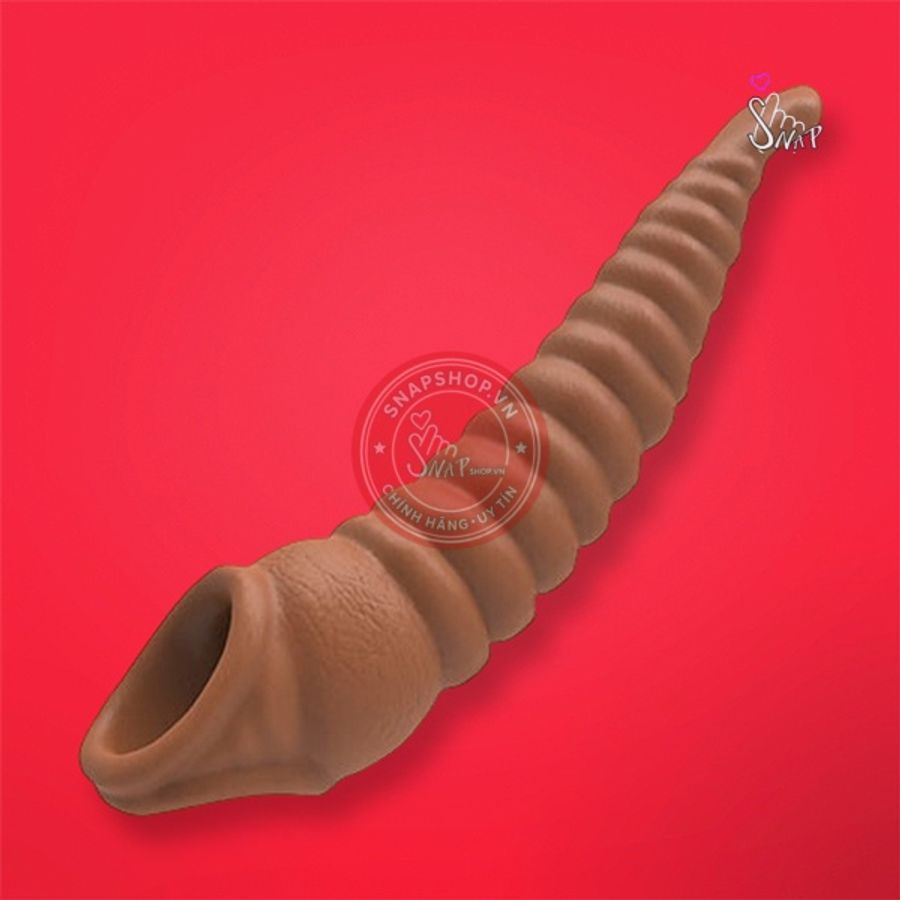 Bao cao su đôn dên kiểu râu bạch tuộc Tentik có rung [Mã CK-SP957610-03]