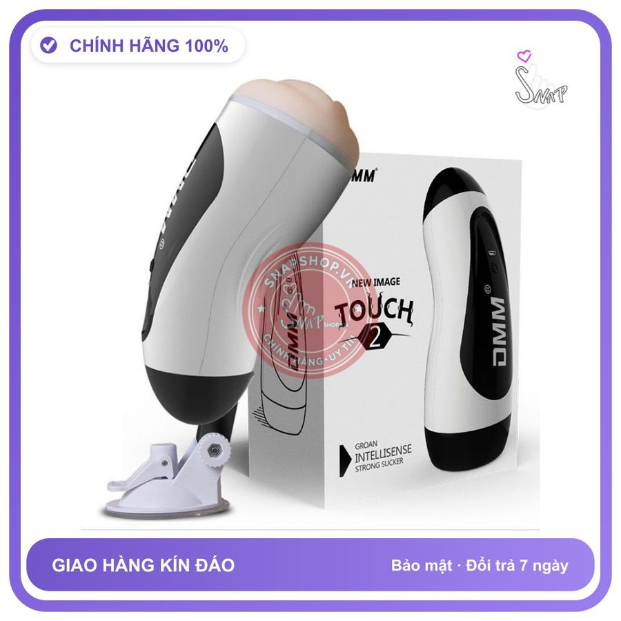 Âm Đạo Đóng Touch chính hãng - sạc USB, silicone mềm mại, chất liệu an toàn cho da - giao hàng che tên kín đáo