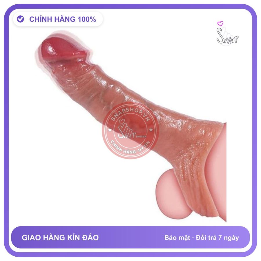 (Che Tên) Bao cao su đôn dên đẹp giống thật tốt nhất [Mã CK-SP958060-07] Hộp Trắng Kín