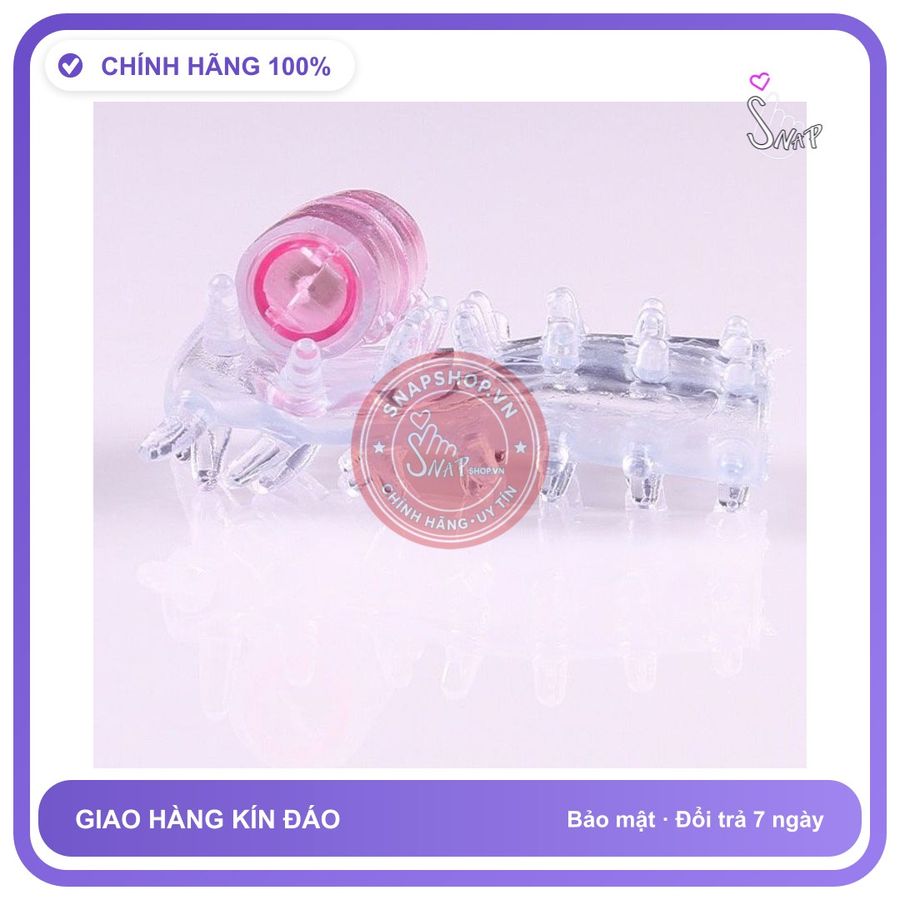 Đôn Khúc Gai Rung chính hãng - có gai nổi, ôm sát cảm giác thật, chất liệu latex an toàn - giao hàng che tên kín đáo