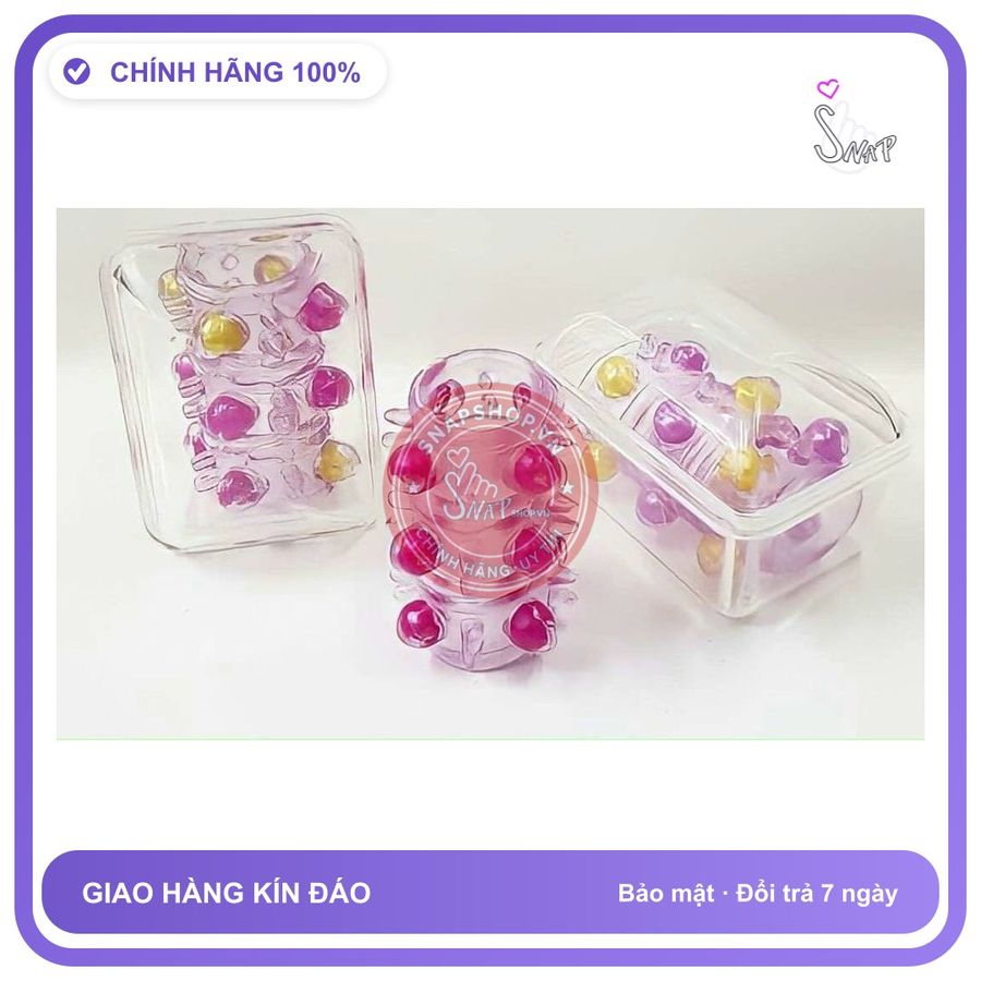 Đôn Khúc Bi Hộp Cứng Tốt chính hãng - có gai nổi, hỗ trợ kéo dài, ôm sát cảm giác thật - giao hàng che tên kín đáo