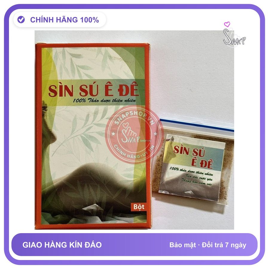 Bột Kéo Dài Sìn Sú Ê Đê (Loại 1) chính hãng - kéo dài thời gian, 5g, thấm nhanh không nhờn rít - giao hàng che tên kín đáo