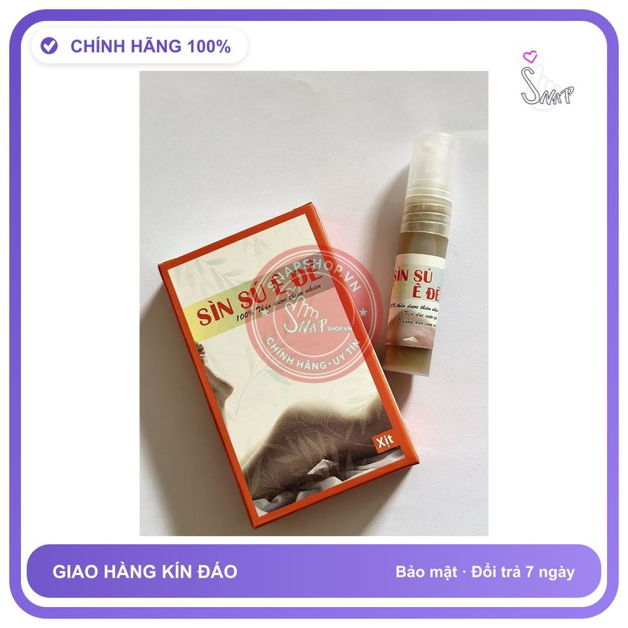 Xịt Kéo Dài Sìn Sú Ê Đê 5ml (Loại 1) chính hãng - kéo dài thời gian, thấm nhanh không nhờn rít, dùng trước khi quan hệ - giao hàng che tên kín đáo