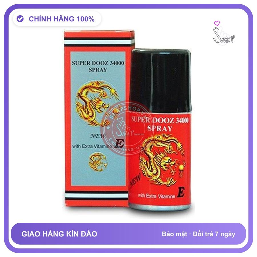 Xịt Kéo Dài Rồng Đỏ 45ml chính hãng - kéo dài thời gian, chiết xuất thảo dược, thấm nhanh không nhờn rít - giao hàng che tên kín đáo