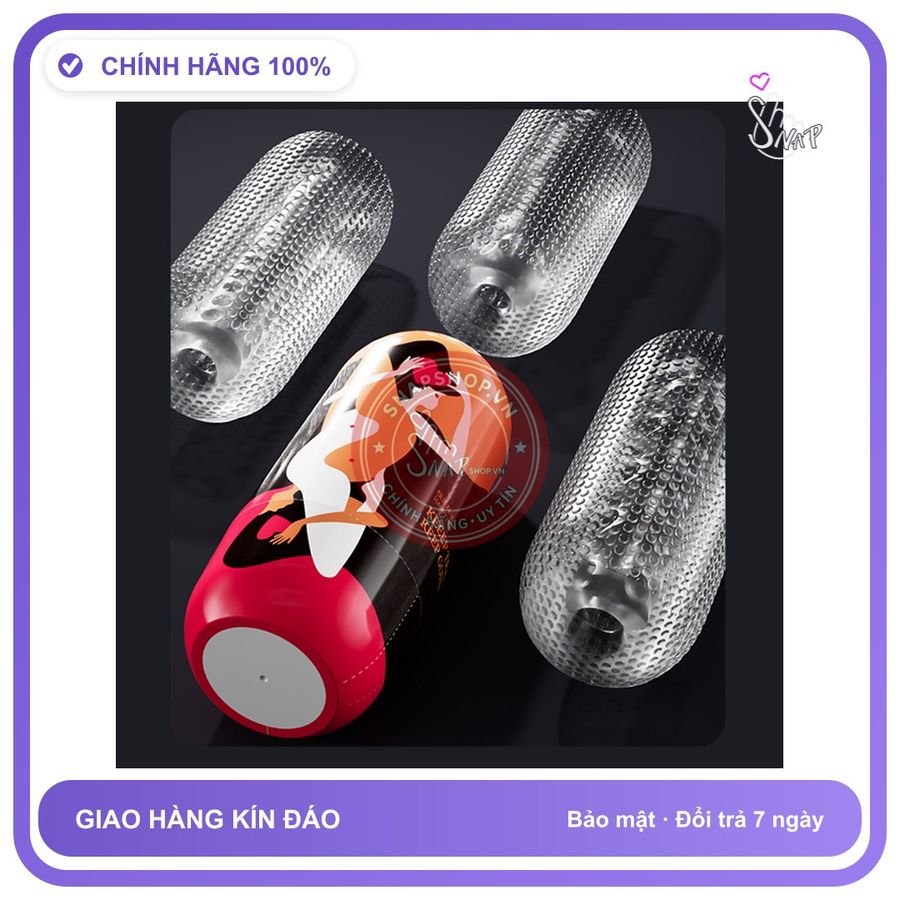 Cốc Perseus Thông 2 Đầu – Vỏ chính hãng - sạc USB, chất liệu an toàn cho da, dễ vệ sinh - giao hàng che tên kín hàng có sẵn