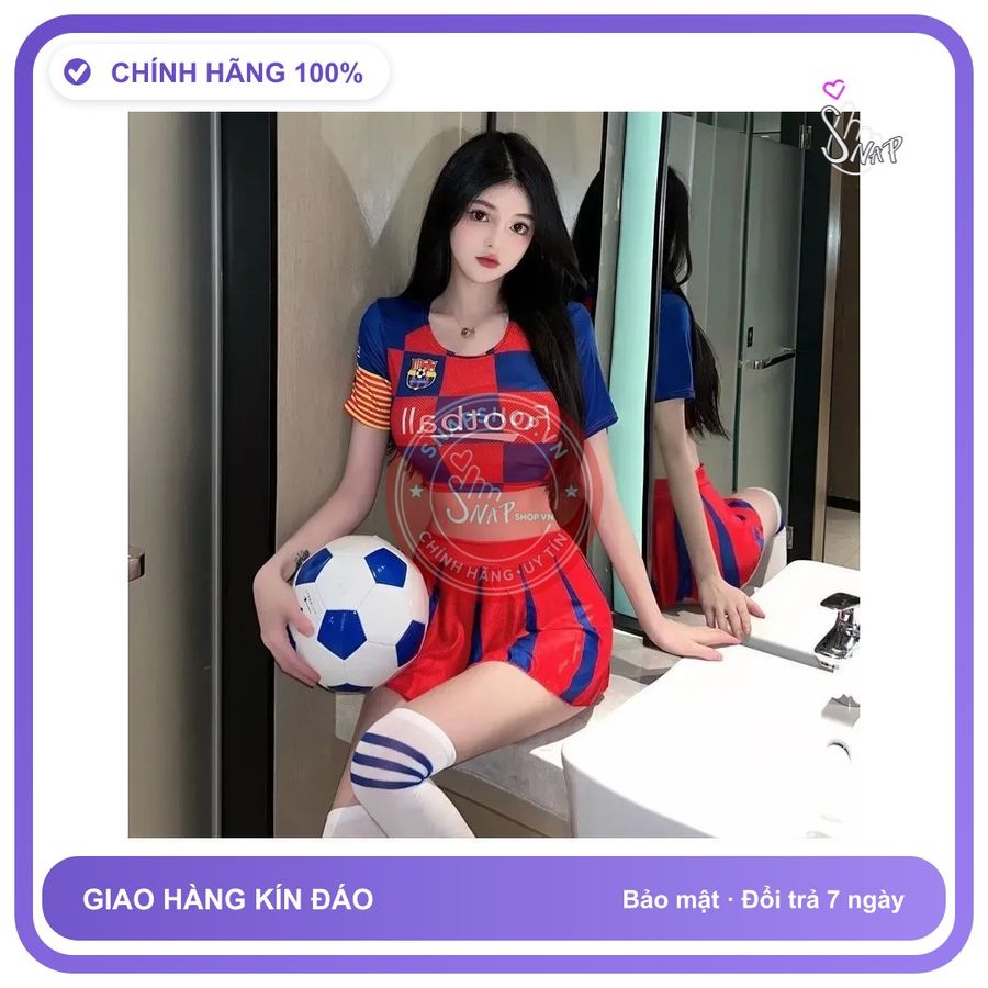 Cosplay Bóng Đá Sexy Câu Lạc Bộ Thể Thao N398 Đỏ Xanh chính hãng - co giãn thoải mái, freesize, chất vải mềm mát - giao hàng che tên kín đáo