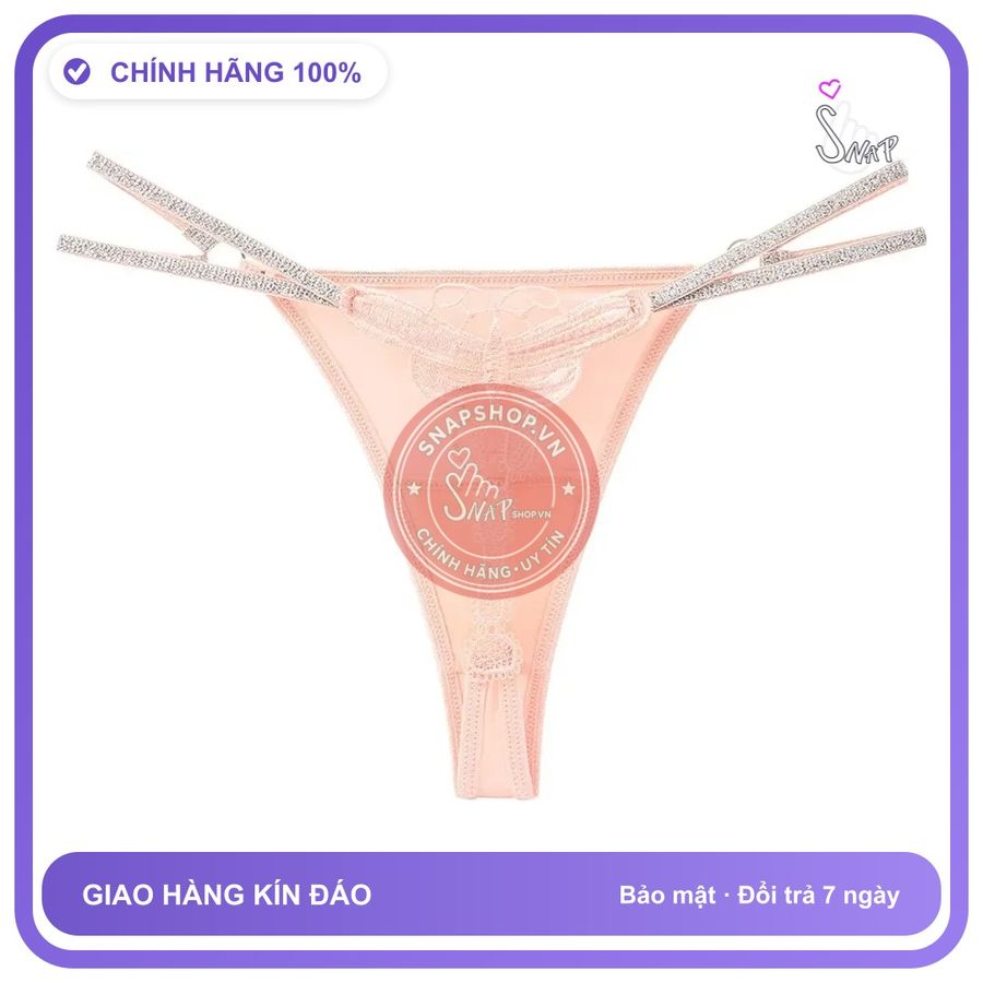 Quần Lót Lọt Khe Sexy Họa Tiết Bướm Gợi T359 Nude chính hãng - phối ren, co giãn thoải mái, freesize - giao hàng che tên kín đáo