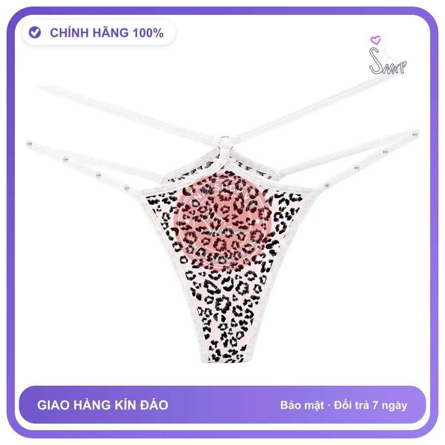 Quần Lót Lọt Khe Sexy Dây Cạp Chéo Đính T363 Trắng chính hãng - co giãn thoải mái, freesize, chất vải mềm mát - giao hàng che tên kín đáo
