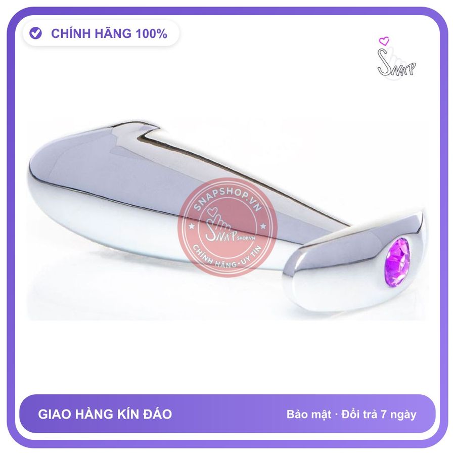 Plug Kim Loại Màu Bạc chính hãng - sạc USB, chất liệu an toàn cho da, dễ vệ sinh - giao hàng che tên kín đáo