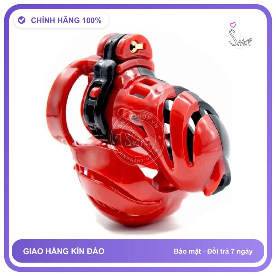 Khóa Dương Vật Và Bìu Dái 4cm chính hãng - chất liệu an toàn cho da, dễ vệ sinh, êm ái khi dùng - giao hàng che tên kín đáo