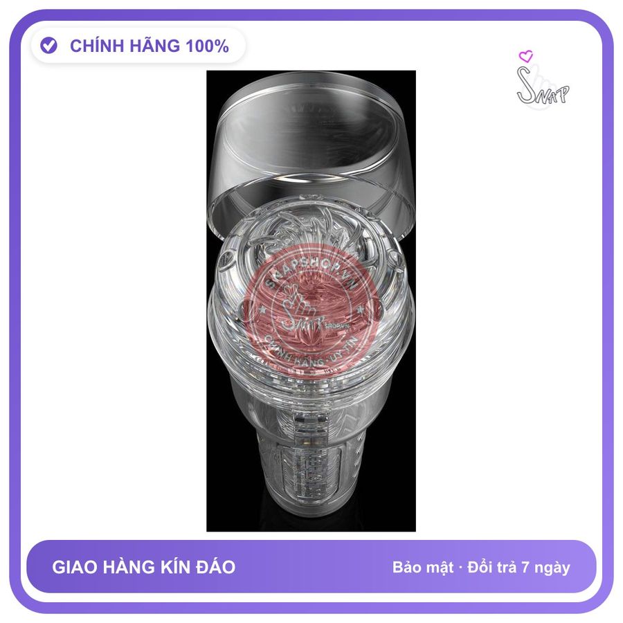 Cốc Đèn Pin Fleshlight Trong Suốt Hậu Môn chính hãng - sạc USB, chống nước, chất liệu an toàn cho da - giao hàng che tên kín đáo