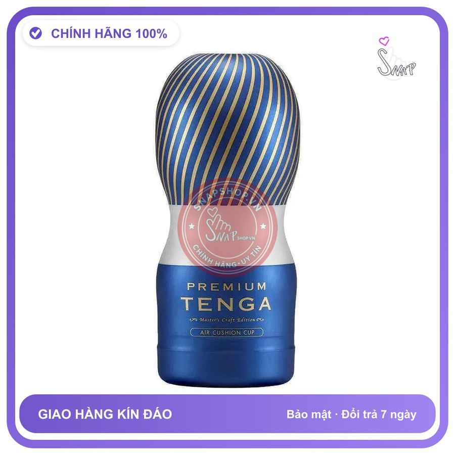 Cốc Tenga Premium Cốc Hút Khí chính hãng - sạc USB, chất liệu an toàn cho da, dễ vệ sinh - giao hàng che tên kín đáo