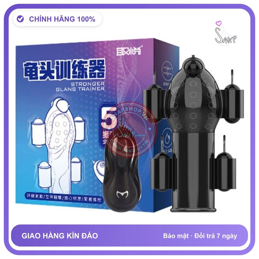 Máy OEM Stronger Glans Trainer 5 Đầu chính hãng - chất liệu an toàn cho da, dễ vệ sinh, êm ái khi dùng - giao hàng che tên kín đáo