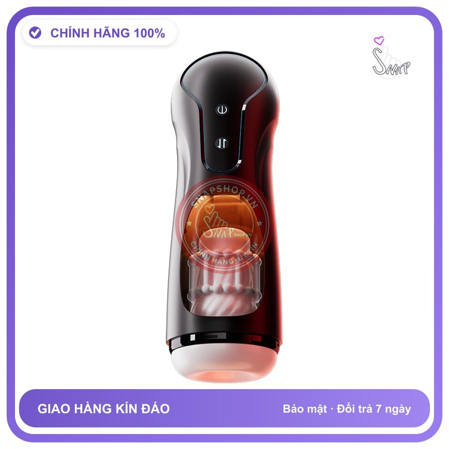 Máy hút và mút cực mạnh Tạo Nhiệt Tự Động Cao Cấp chính hãng - sạc USB, chất liệu an toàn cho da, dễ vệ sinh - giao hàng che tên kín đáo