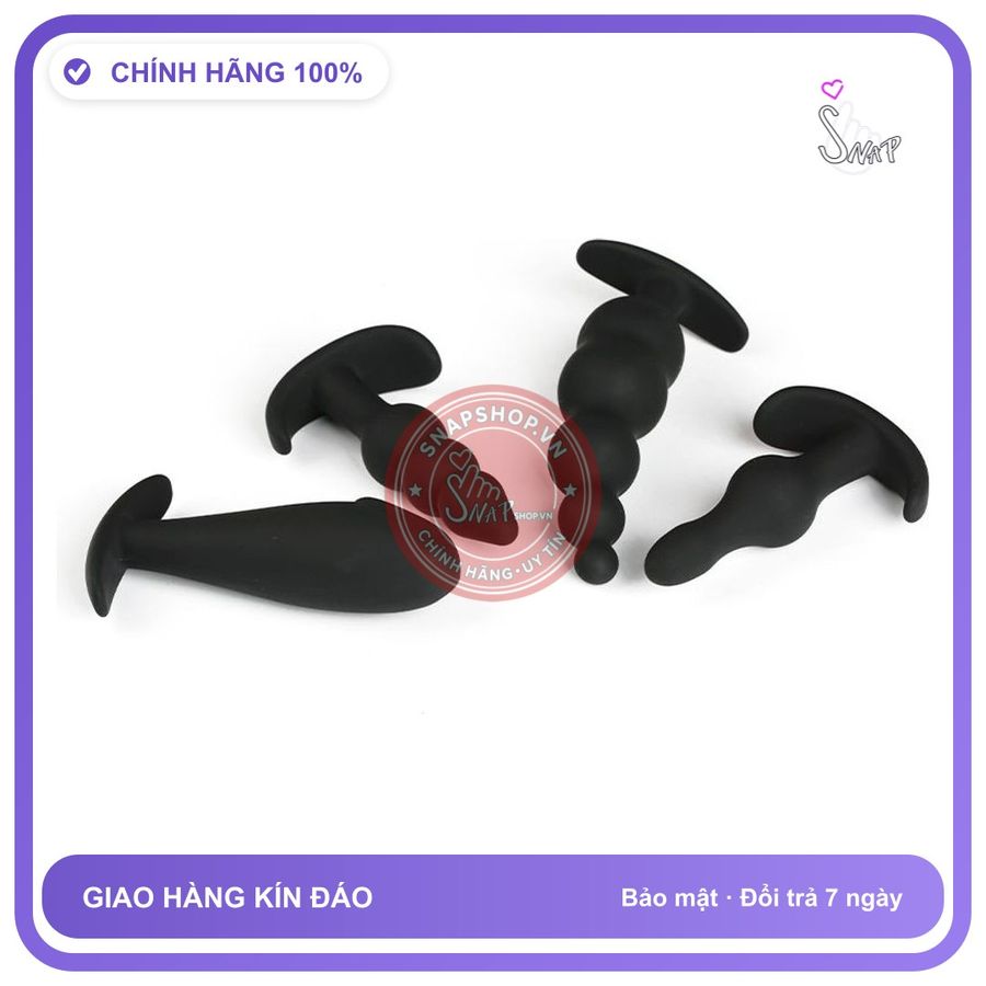Plug Cao Su Nhỏ Gọn Kháng Khuẩn Các Loại chính hãng - chất liệu an toàn cho da, dễ vệ sinh, êm ái khi dùng - giao hàng che tên kín đáo