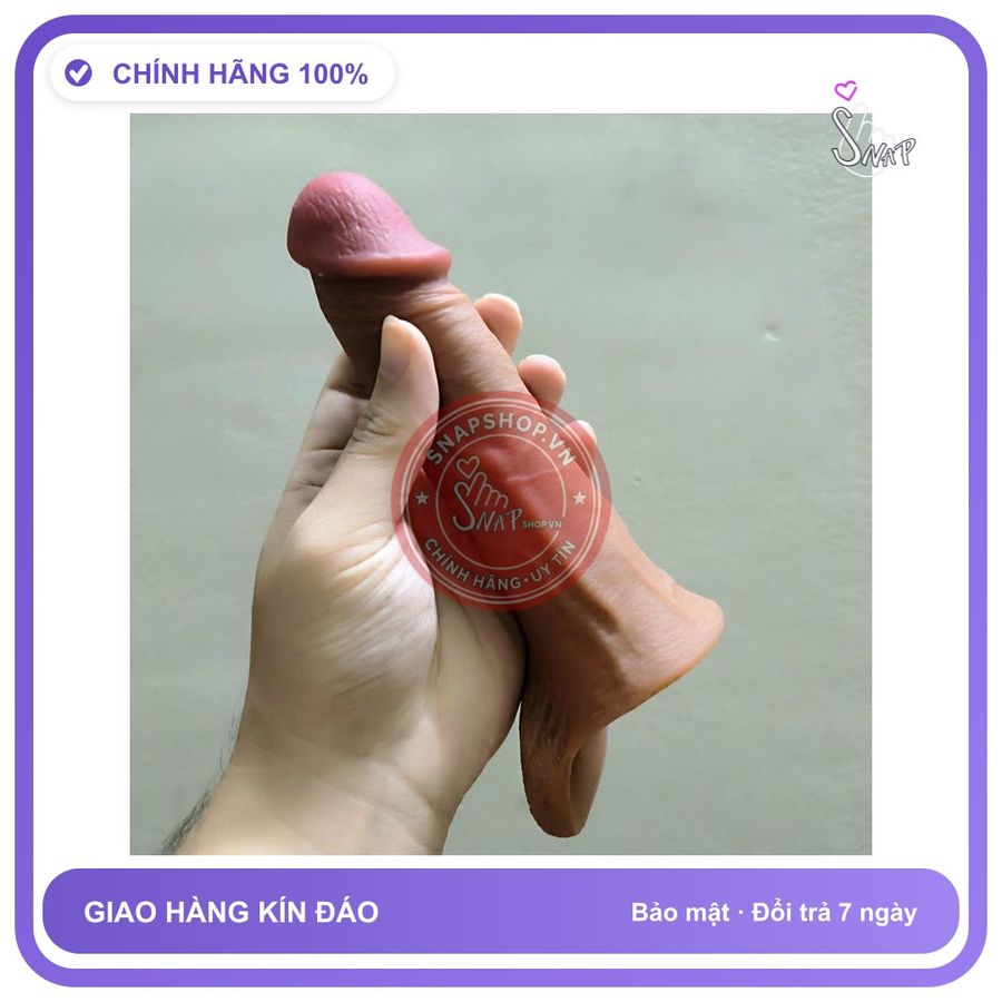 Bao Đôn Dên Mềm Dẻo Hỗ Trợ Cương Cứng chính hãng - ôm sát cảm giác thật, chất liệu latex an toàn, hàng nhập khẩu - giao hàng che tên kín đáo