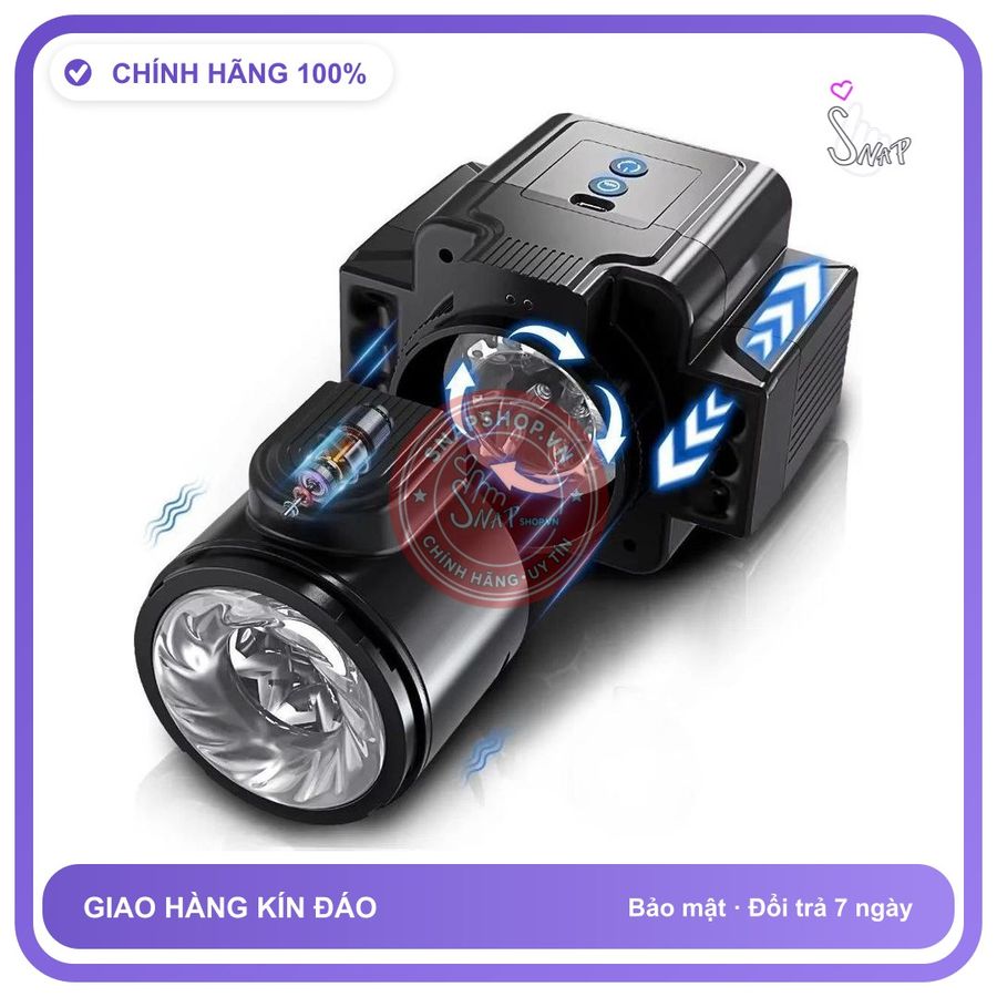 Âm Đạo Giả Ngụy Trang Máy Ảnh Thụt Ngoáy chính hãng - sạc USB, silicone cao cấp, chất liệu an toàn cho da - giao hàng che tên kín đáo