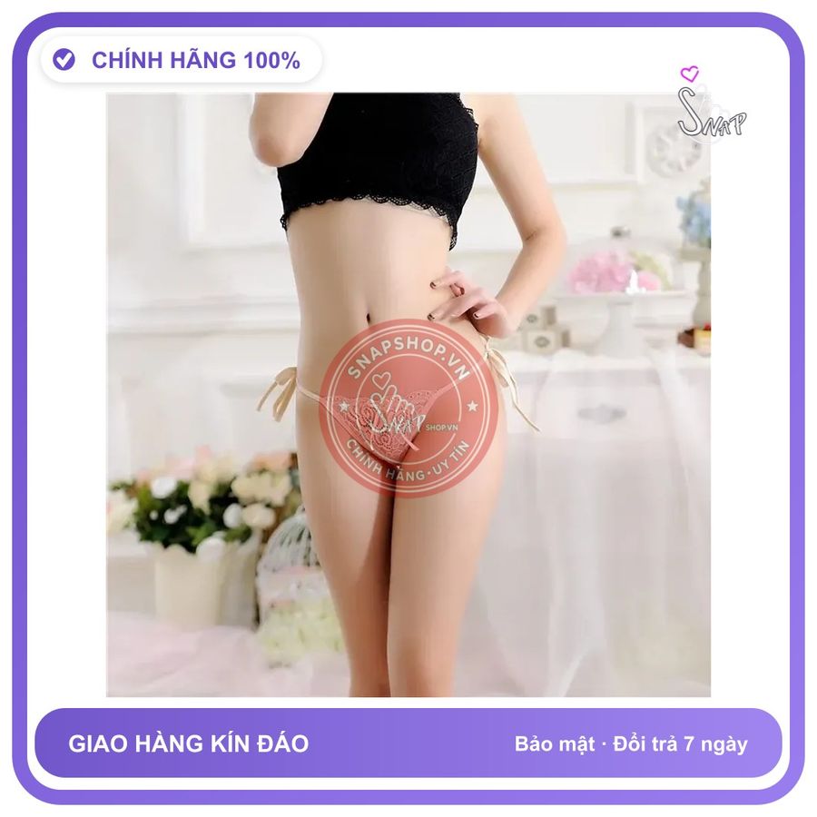 Quần Lót Lọt Khe Buộc Dây Hông Sexy Gợi T305 Nude chính hãng - co giãn thoải mái, freesize, chất vải mềm mát - giao hàng che tên kín đáo