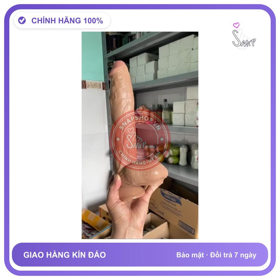 Đồ chơi người lớn Sale Dương Vật Giả 27Cm, che tên sản phẩm bảo mật kín đáo Bảo Mật