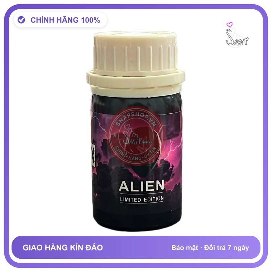 Popper Khô Alien Limited Edition USA 60g chính hãng - hương dịu không nồng, hàng chuẩn nhập khẩu, nắp kín không bay hơi - giao hàng che tên kín đáo