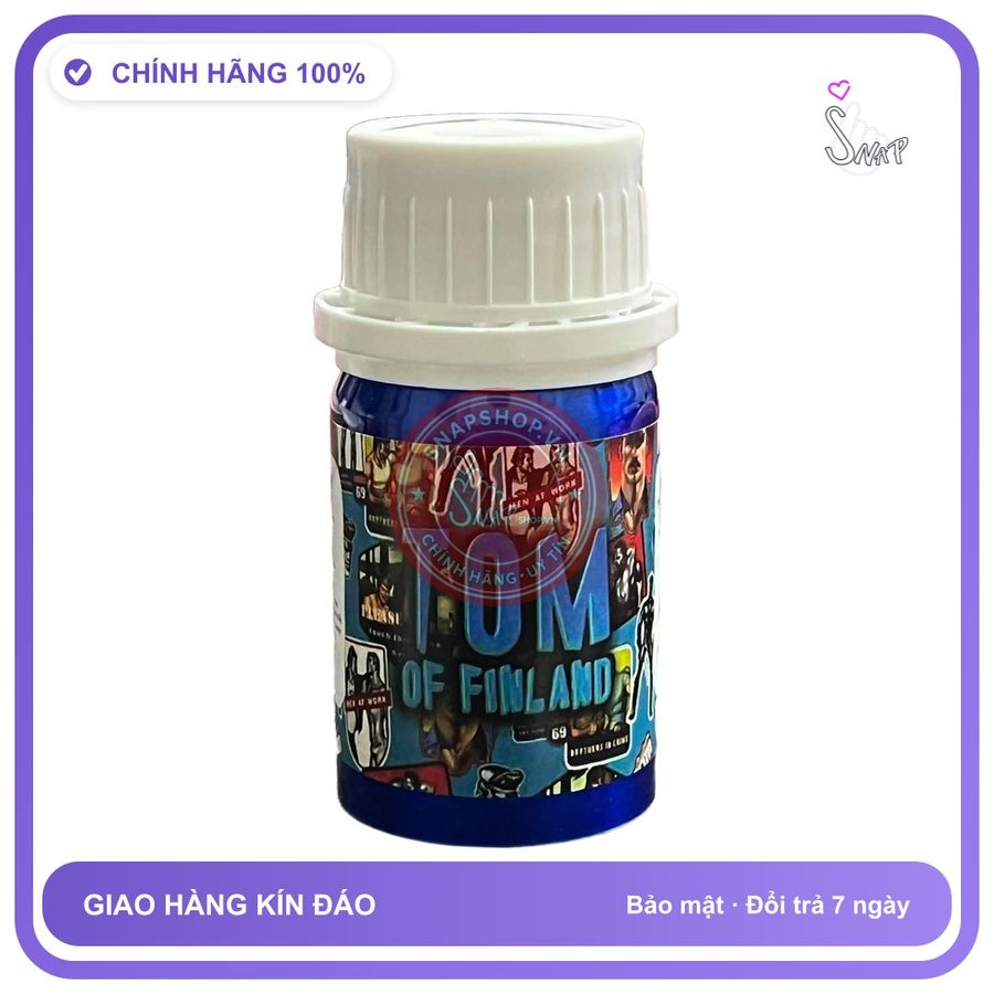 Popper Khô Tom Of Finland USA 60g chính hãng - hàng chuẩn nhập khẩu, nắp kín không bay hơi, dùng được nhiều lần - giao hàng che tên kín đáo
