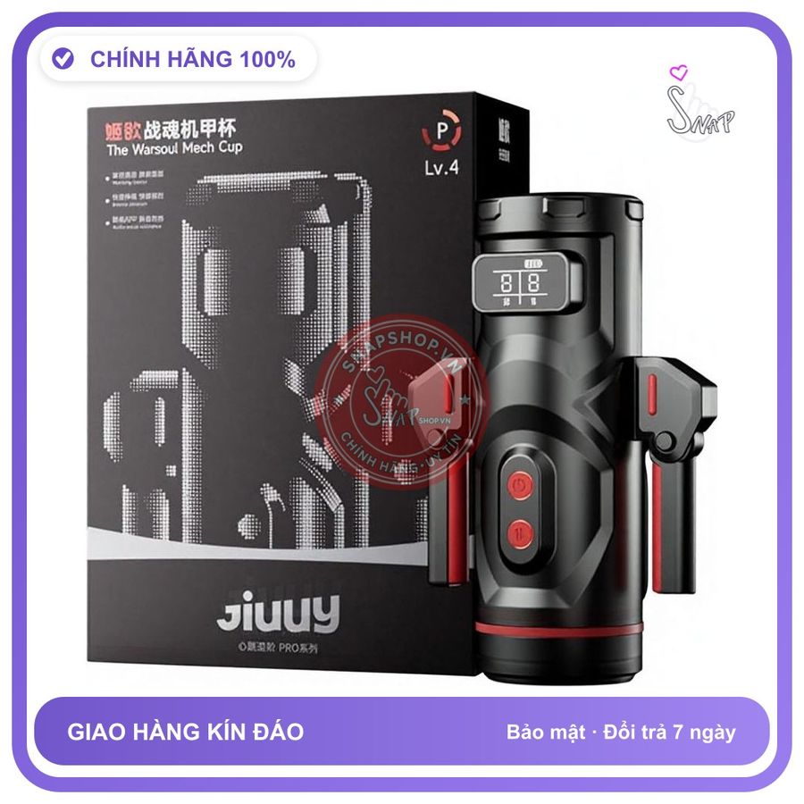 Máy JIUUY Warsoul Mech Cup Có Bạn chính hãng - sạc nhanh, điều khiển qua app, điều khiển từ xa - giao hàng che tên kín đáo