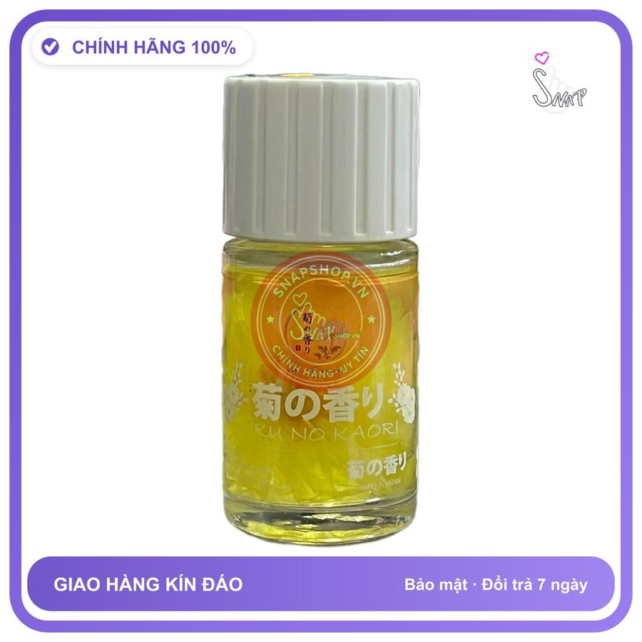 Popper Kiku No Kaori Mùi Hương Bông Cúc Japan 40ml chính hãng - chai 40ml, hương dịu không nồng, hàng chuẩn nhập khẩu - giao hàng che tên kín đáo