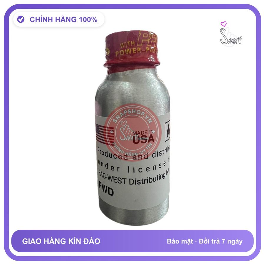 Popper Khô Nắp Nhôm Made In USA Chính Hãng 60g - hàng chuẩn nhập khẩu, nắp kín không bay hơi, dùng được nhiều lần - giao hàng che tên kín đáo